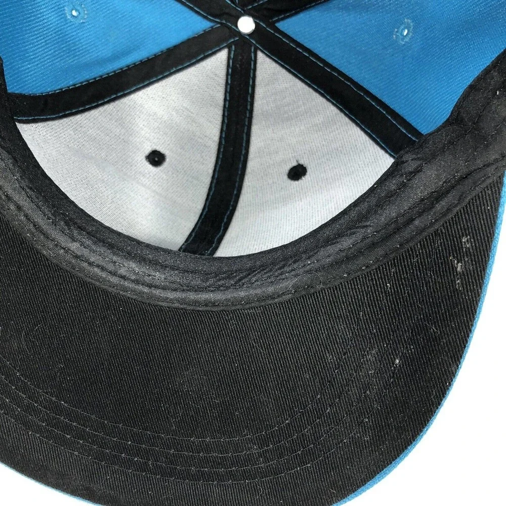 Wonder Woman Six Flags Hat Cap Souvenir Snapback Baseball Black Blue Adjustable - Picture 13 of 16